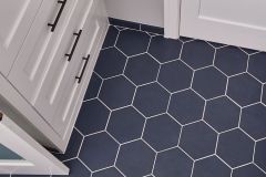 Paros Series Blue Hex 8 x 10