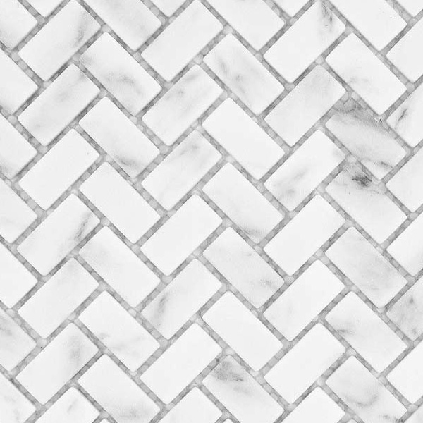 Carrara Herringbone